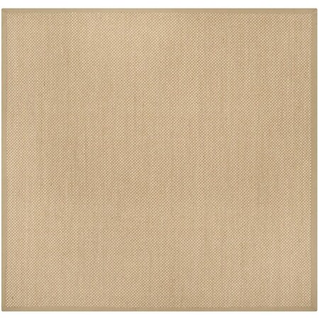 Safavieh Natural Fiber Square Rugs Maize & Linen - 10 x 10 ft. Square NF141B-10SQ